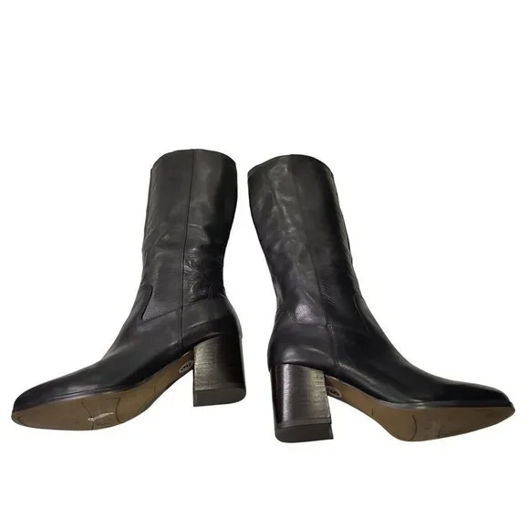 Franco Sarto Anberlin Womens Leather Knee-High Riding Boots Size 6 - Picture 5 of 8